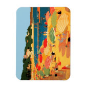 Frans Riviera Beach Magneet (Verticaal)