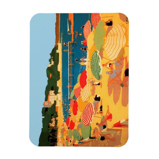 Frans Riviera Beach Magneet (Verticaal)