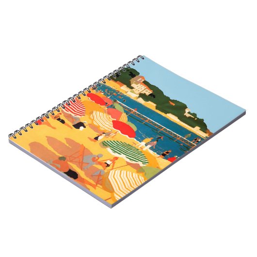  Frans Riviera Beach Notitieboek (Linkerzijde)