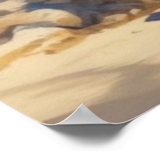  Frans Riviera Beach Poster (Hoek)