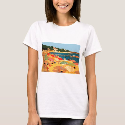  Frans Riviera Beach T-shirt (Voorkant)