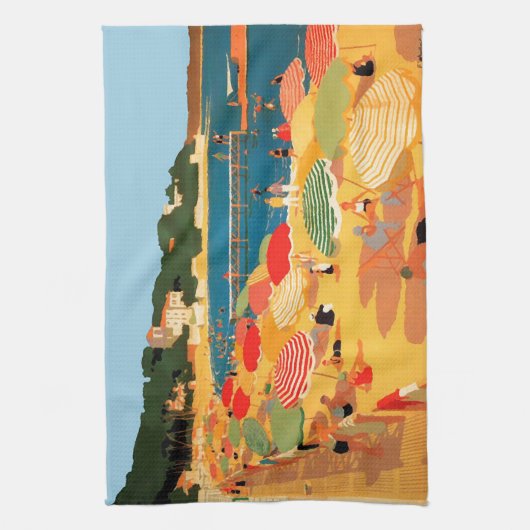  Frans Riviera Beach Theedoek (Verticaal)