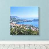 Frans Riviera Canvas Afdruk