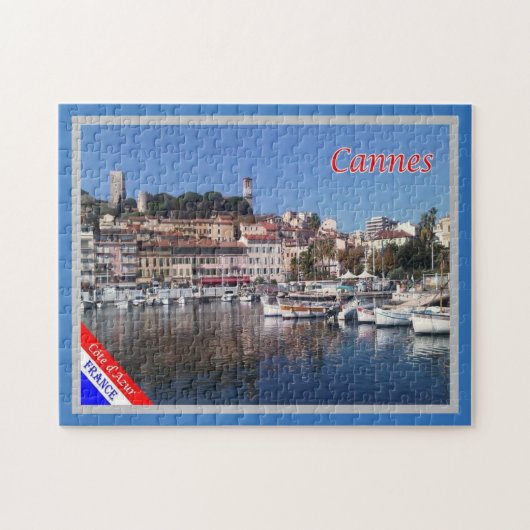 Frans Riviera - Côte d'Azur - Cannes - Legpuzzel (Horizontaal)