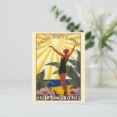 Frans Riviera Cote d'Azur Travel Frankrijk Briefkaart (Staand voorkant)