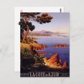  Frans Riviera, Frankrijk - Briefkaart (Voorkant / Achterkant)