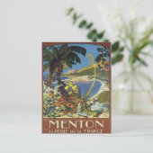  Frans Riviera, Frankrijk - Briefkaart (Staand voorkant)