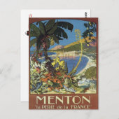 Frans Riviera, Frankrijk - Briefkaart (Voorkant / Achterkant)