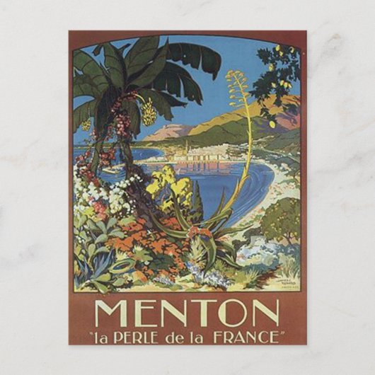  Frans Riviera, Frankrijk - Briefkaart (Voorkant)