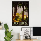 Frans Riviera, Frankrijk - Poster (Thuiskantoor)