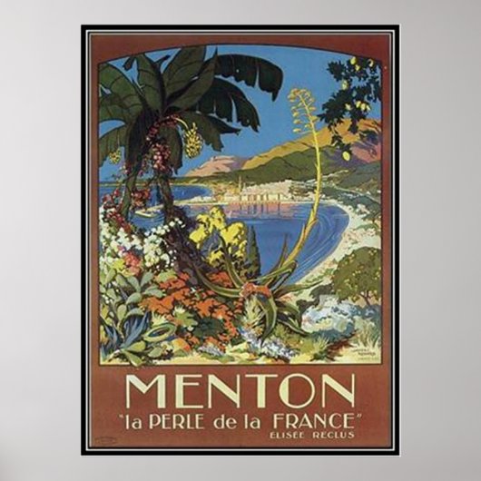 Frans Riviera, Frankrijk - Poster (Voorkant)