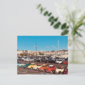 Frans Riviera in Cannes France Classic Car Briefkaart (Staand voorkant)