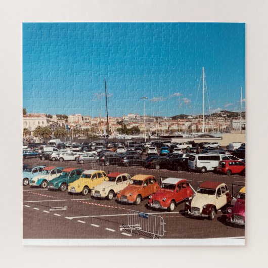 Frans Riviera in Cannes France Classic Car Legpuzzel (Verticaal)