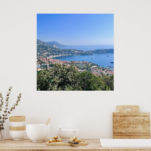 Frans Riviera Poster (Keuken)