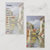 Frans Riviera! Sjabloon Visitekaartje (Voorkant / Achterkant)