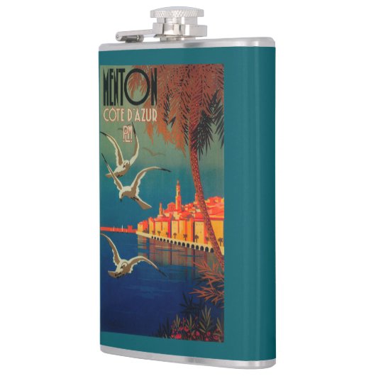 Frans Riviera Travel poster # 1 Heupfles (Links)