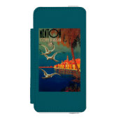 Frans Riviera Travel poster # 1 Incipio iPhone Portemonnee Hoesje (Voorkant Agenda)