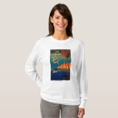 Frans Riviera Travel poster # 1 T-shirt (Voorkant volledig)