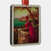 Frans Riviera Travel poster # 2 Metalen Ornament (Rechts)