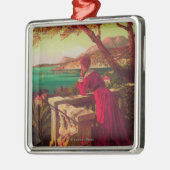 Frans Riviera Travel poster # 2 Metalen Ornament (Links)