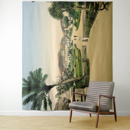 Frans Riviera Wandkleed (In situ)