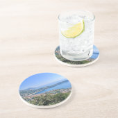 Frans Riviera Zandsteen Onderzetter (Zijkant)