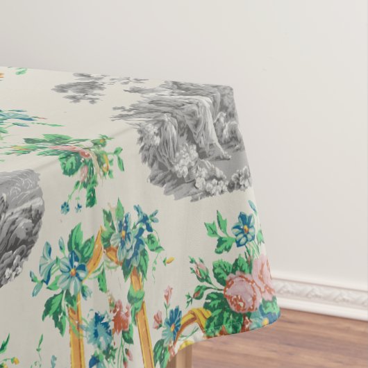 Frans Rococo François Boucher Vignet Pattern Tafelkleed (Voorbeeld)