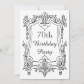  Frans Rol 70th Birthday Dubbelzijdig Kaart (Voorkant)