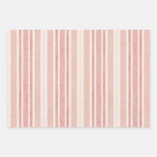 Frans rood linnen inpakpapier vel (Voorkant 3)