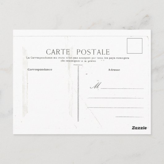  Frans Roos bijengrens blanco Briefkaart (Achterkant)