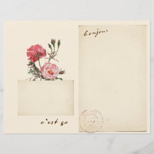 Frans Roos Bird Scrapbook Journal Page