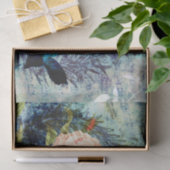  Frans Roos Blauw dekletpapier Tissuepapier (Geschenk)