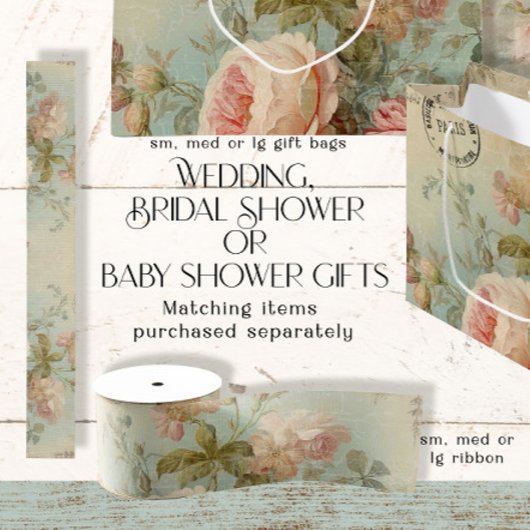  Frans Roos Bloemblauw n Geel Decoupage Grosgrain Lint