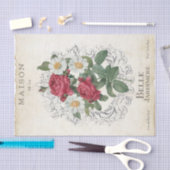 Frans Roos Bloemtuin Lijst Decoupage Tissuepapier (Craft)