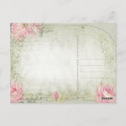 Frans Roos - Briefkaart (Achterkant)