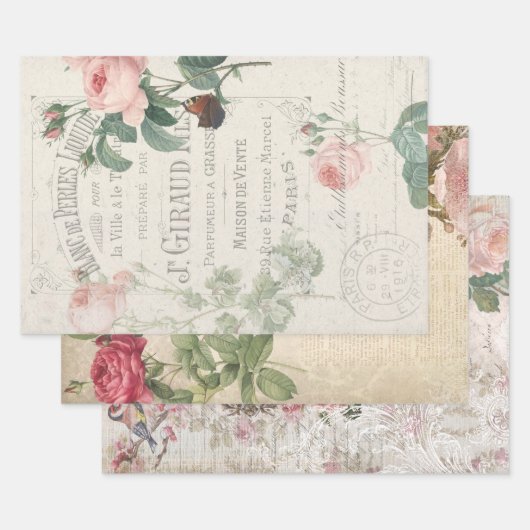  Frans Roos Ephemera-ontkoppeling Inpakpapier Vel (Set)