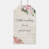 Frans Roos Lingerie Vrijgezellenfeest Favor Cadeaulabel (Achterkant)