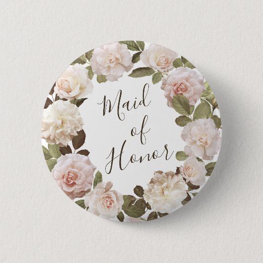  Frans Roos Maid of Honor Button (Voorkant)