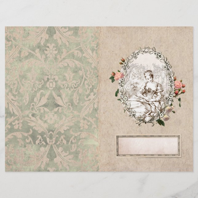  Frans Roos met journaal Pagina (Voorkant)