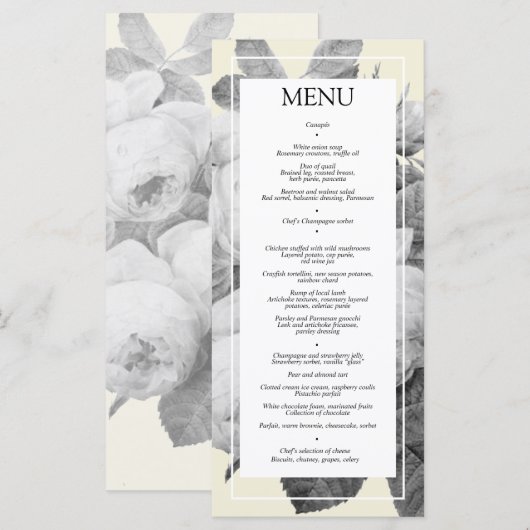  Frans Roos Wuwelijk Opvangmenu Menu (Voorkant / Achterkant)