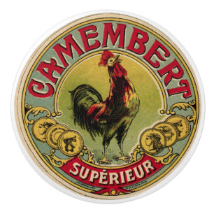 Frans Rooster Boerderij en Cheese Drawer Pull Keramische Knop
