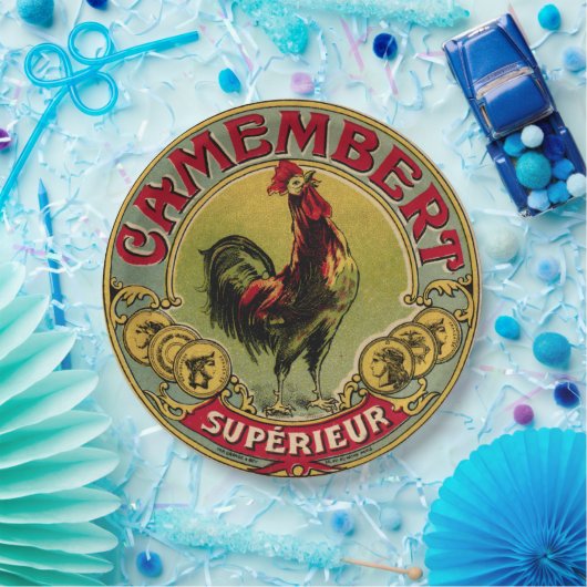 Frans Rooster-Boerderij & Kaas-picknicks Bord (Feest)