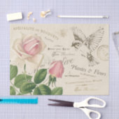  Frans Roze Roodbaard Collage Tissuepapier (Craft)