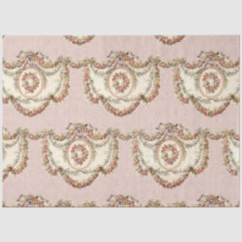  Frans Roze Rose Bloemen Garland Decoupage Tissuepapier