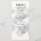  Frans Rozen Weddenschap Menu (Voorkant)
