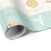 Frans Sand Piper Cadeaupapier (Rol Hoek)