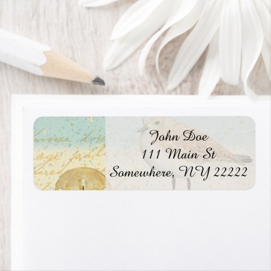  Frans Sand Piper Etiket (Insitu)