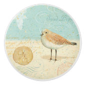  Frans Sand Piper Keramische Knop (Voorkant)