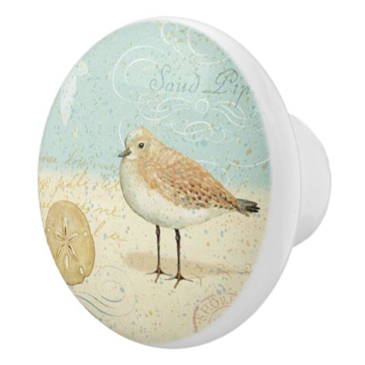  Frans Sand Piper Keramische Knop (Rechts)