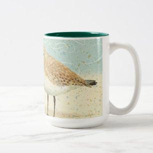 Frans Sand Piper Tweekleurige Koffiemok